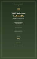 Essential Oil Quick Reference Cards — Cheat Sheets for Everyday Use
