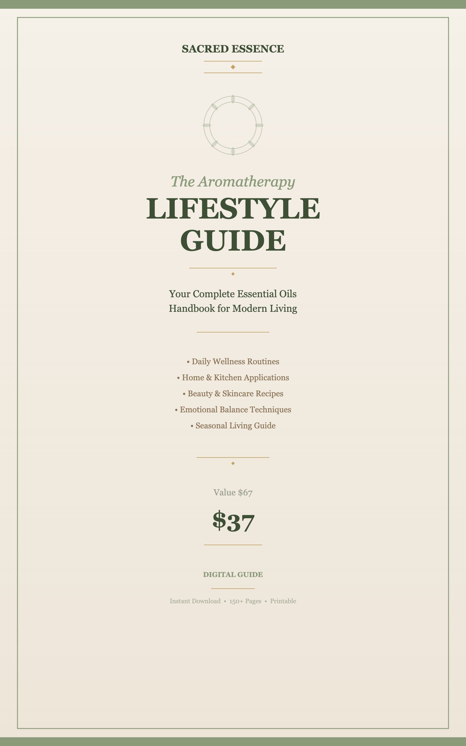 The Aromatherapy Lifestyle Guide — Your Complete Essential Oils Handbook