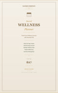 Sacred Wellness Planner — Daily Essential Oil Wellness Tracker