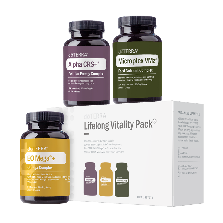 Lifelong Vitality Pack 3 Pack dōTERRA